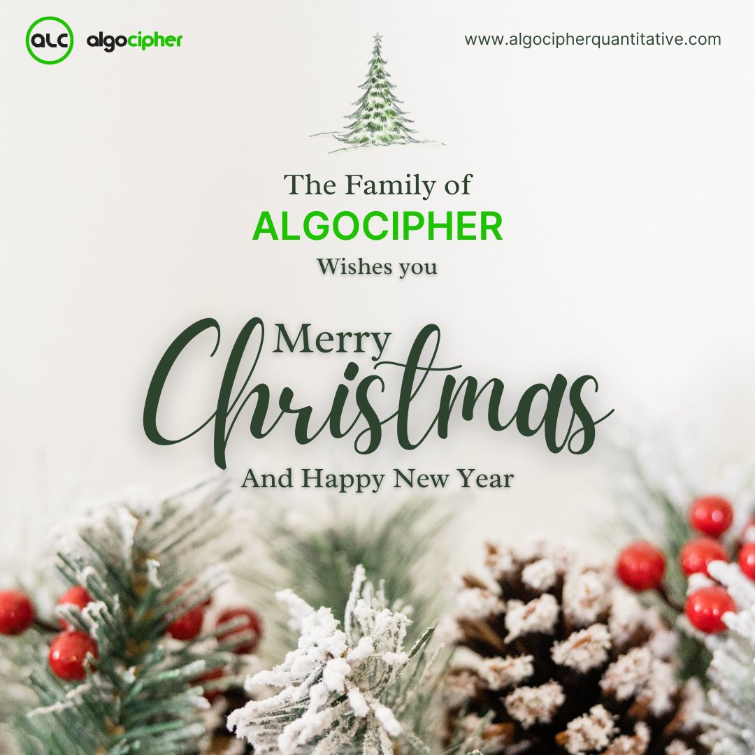 algocipherQT's tweet image. Wishing you a season filled with joy, peace, and smarter trading!
💡 Have questions about trading automation?
📩 DM us anytime or click the link below to get started.
algocipherautomate.com
#algocipherquantitative #algocipherautomate #MerryChristmas #merrychristmas2024