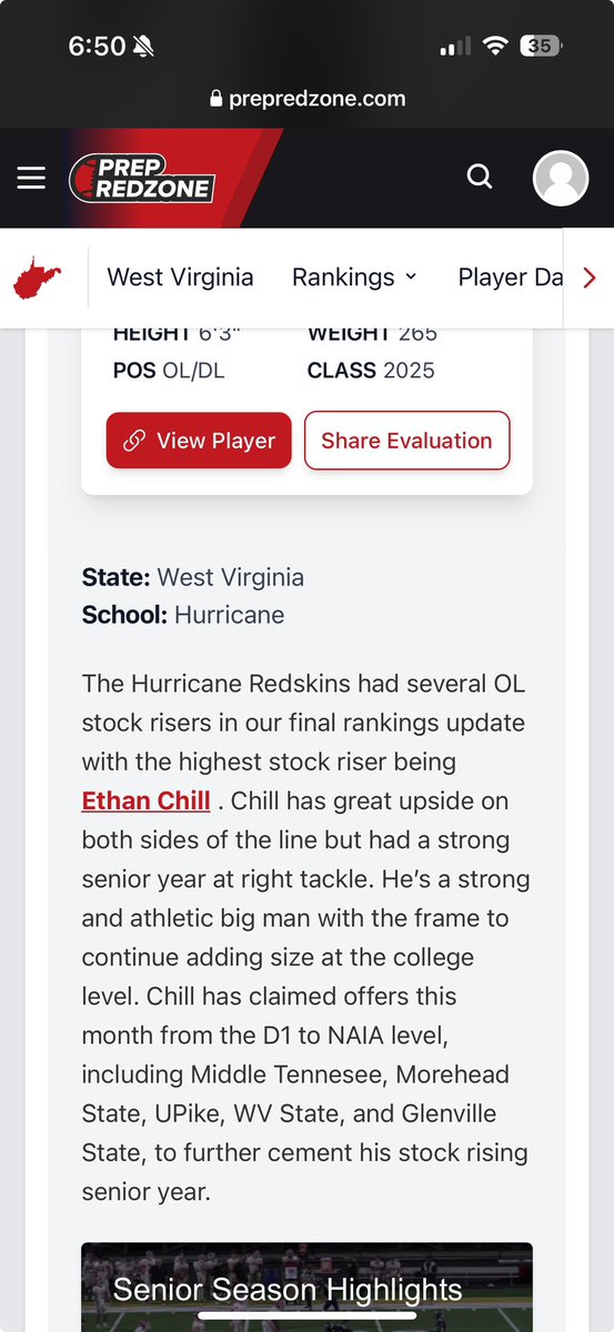 Thank you for the write up. <a href="/PrepRedzoneWV/">Prep Redzone West Virginia</a>!!!!