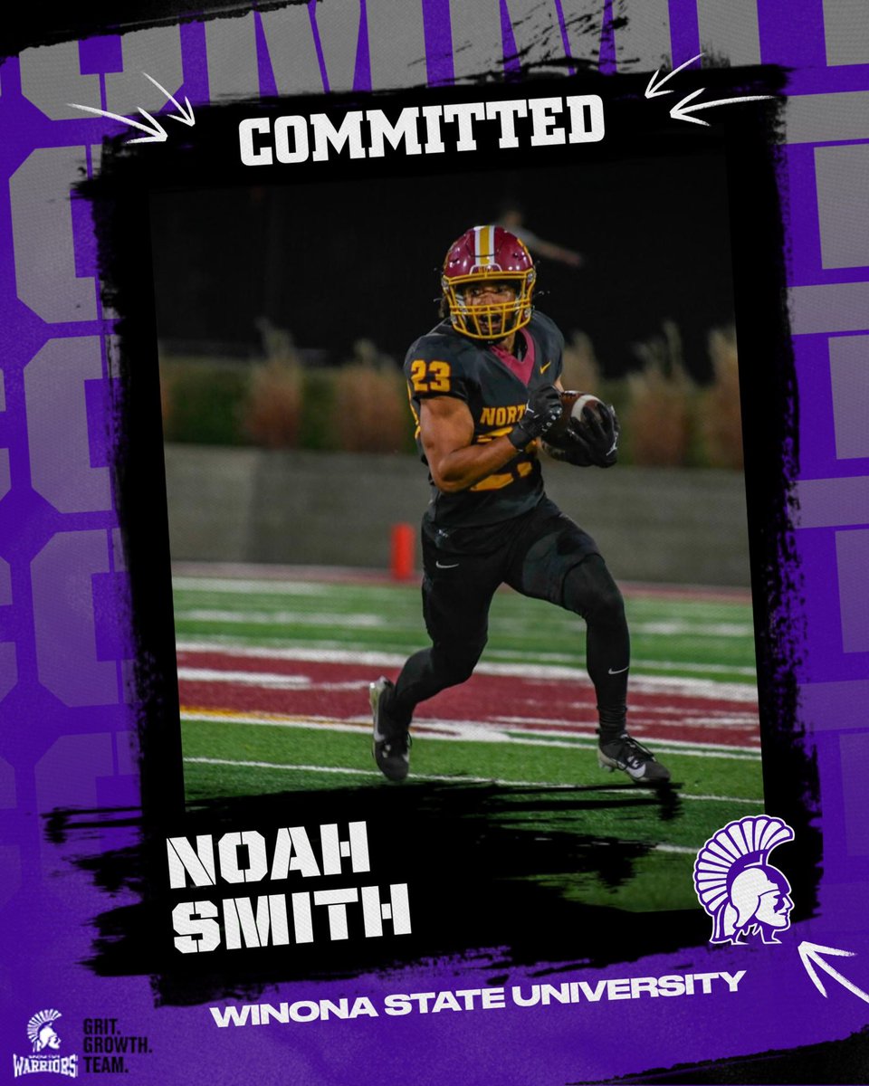 Committed!!⚔️🟣⚪️ 
<a href="/Coach_Bergy/">Brian Bergstrom</a> <a href="/CoachCosgrove18/">Charlie Cosgrove</a> <a href="/CoachParnell/">A.J. Parnell</a> <a href="/WinonaStateFB_/">Winona State Football</a>