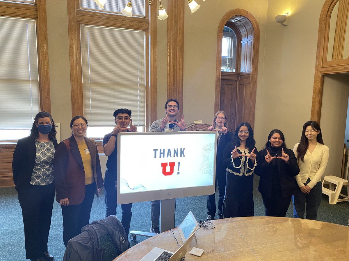 Dr. Aujeen Lee’s classes of Community Engagement in Planning and Ecological Workshop presented to the Salt Lake City Mayor’s Office. Students collected 250 surveys and audited 260 street segments to contribute to and provide recommendations for the Love 
Your Block Project!