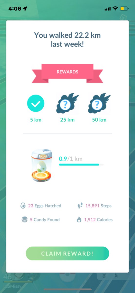 Missysartbook's tweet photo. #PokemonGo #WeeklyWalk https://t.co/oQBMStQpDw