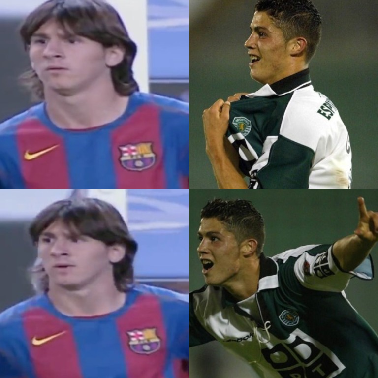 InvictosSomos's tweet image. "Un pibe argentino llamado Lionel Andrés Messi Cuccittini y un chico portugués de nombre Cristiano Ronaldo dos Santos Aveiro. En ese momento, ni ellos imaginaban que iban a cambiar para siempre la historia del fútbol". 

LOS MÁS GRANDES DE TODOS LOS TIEMPOS.