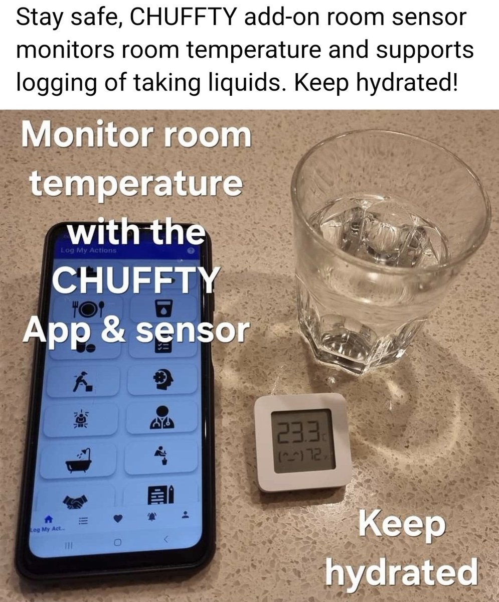 ChufftyWellness's tweet photo. Stay safe and hydrated with the CHUFFTY APP, wellness tracking for seniors https://t.co/2W62tOk7Rr  @ChufftyWellness #eldercare #SeniorLiving #wellnesstips https://t.co/r2qWEnFQKi
