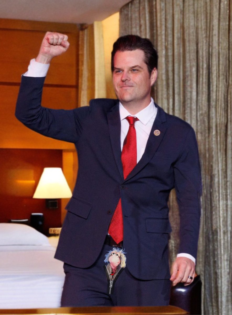 Allison_On_X's tweet photo. @mattgaetz @FmrRepMattGaetz #MattGaetz Matt Gaetz #MattGaetzIsAClown @OANN new prime time host, #3rdRateNetworkPersonality #HasBeenMattGaetz https://t.co/BDsY5jStNR