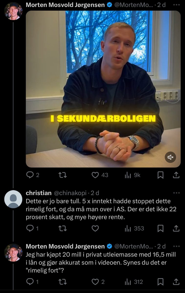 Morten Mosvold Jørgensen tweet media