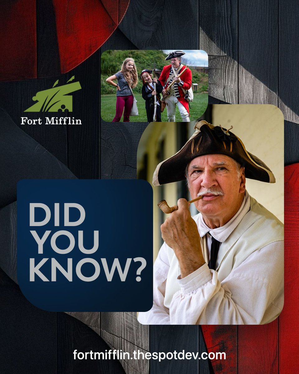 In our off-season, Fort Mifflin continues to offer adventures through paranormal investigations, Scout trips, and school tours by appointment.

Link: buff.ly/3qzcN2H

#SaveTheFort #FortMifflin #LivingHistory #DonateNow #Philadelphia 🇺🇸