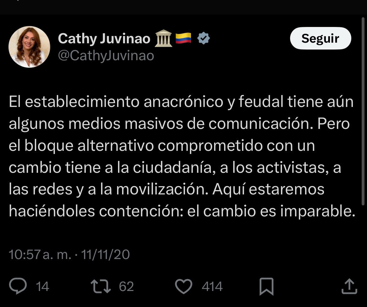 EstherBioSci's tweet photo. La @CathyJuvinao que necesitaba los votos del pueblo y de los de a pie…

Vs 

…la que cree que la derecha le va a votar para volverse a elegir.

🙃 https://t.co/UYvr14ooME