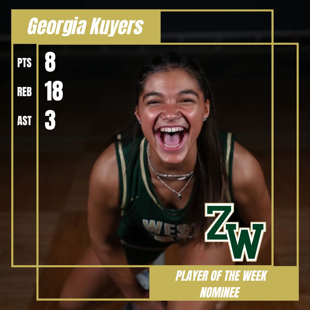 Zeeland West Girls Basketball (@zwgirlsbball) on Twitter photo Vote <a href="/GeorgiaKuyers/">Georgia Kuyers</a> for her big game last week against Muskegon! Georgia also got the game winner from an offensive rebound off a missed FT with 5.5 seconds left. <a href="/duxsports/">Zeeland West Sports</a> Vote <a href="/GeorgiaKuyers/">Georgia Kuyers</a> for her big game last week against Muskegon! Georgia also got the game winner from an offensive rebound off a missed FT with 5.5 seconds left. <a href="/duxsports/">Zeeland West Sports</a>