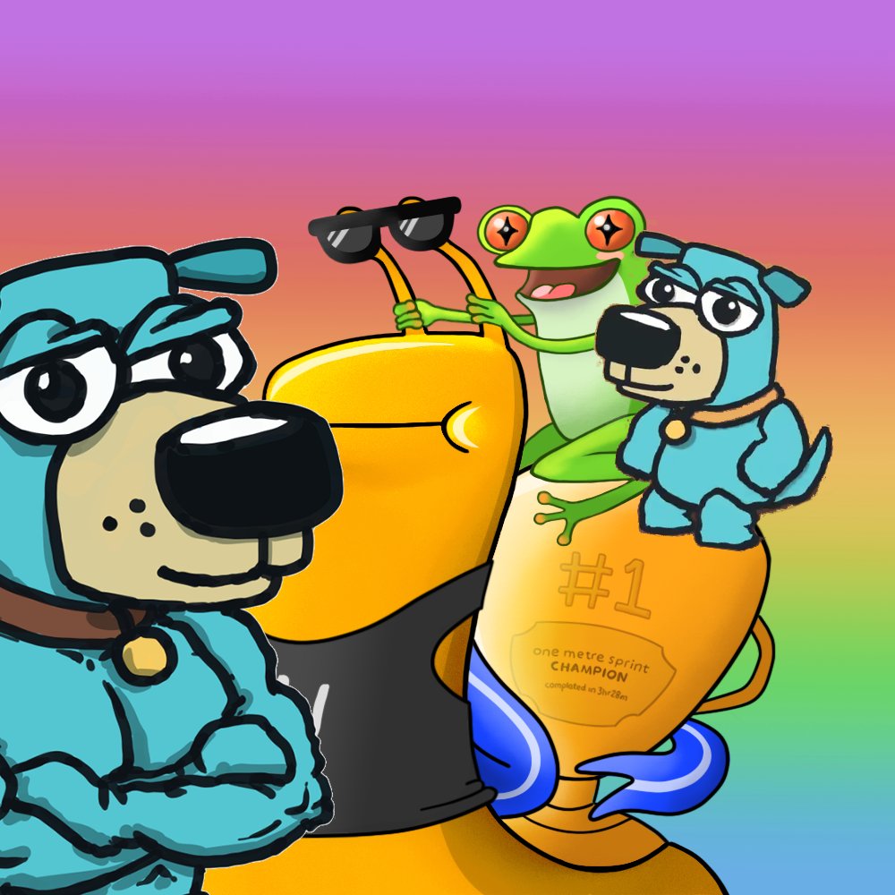 AlgoKnitter's tweet image. support for my australian brother @dfart2287 
every retweet this gets i will buy 10 million $DUGLY
100 mil dropped to a random NFD commenter

you have 24 hours