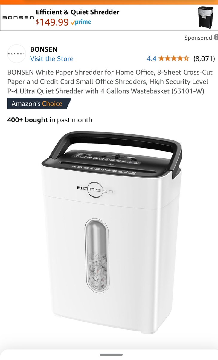 MissQuinte50265's tweet image. This might sound funny but this Teacher wants a paper shredder for X-Mas ‼️ Please Santa 🎅🙏🎁✨

Classroom Link Here: 
amazon.com/hz/wishlist/ls…

#papershredder #teachersupplies #Christmas #Santababy #secretsanta