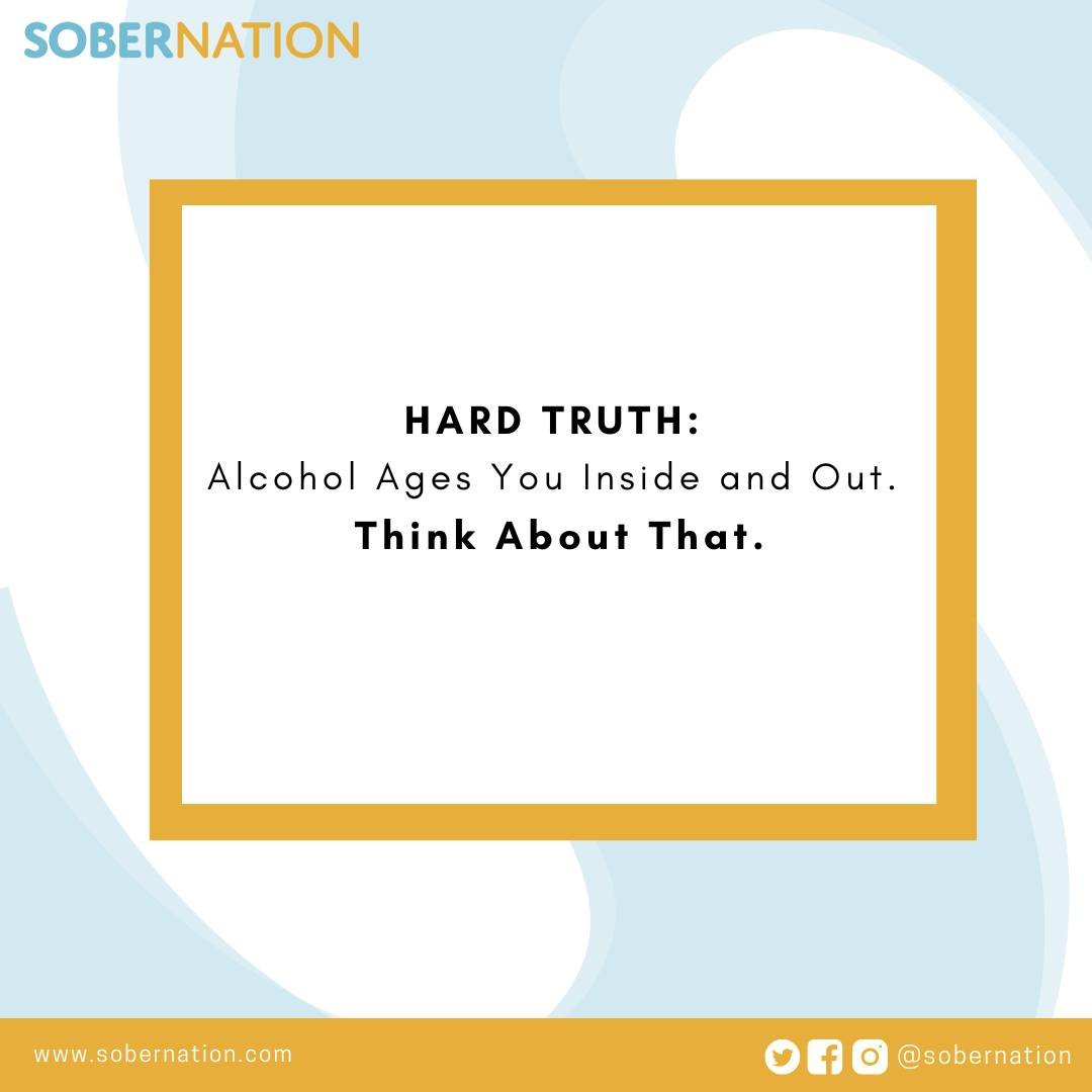 Choosing not to drink isn’t just about health; it’s about looking and feeling like your best self. If nobody told you yet today: you’re better without it. Period.

#alcoholfree #addiction #addictionrecovery #sobriety #soberliving #soberlife