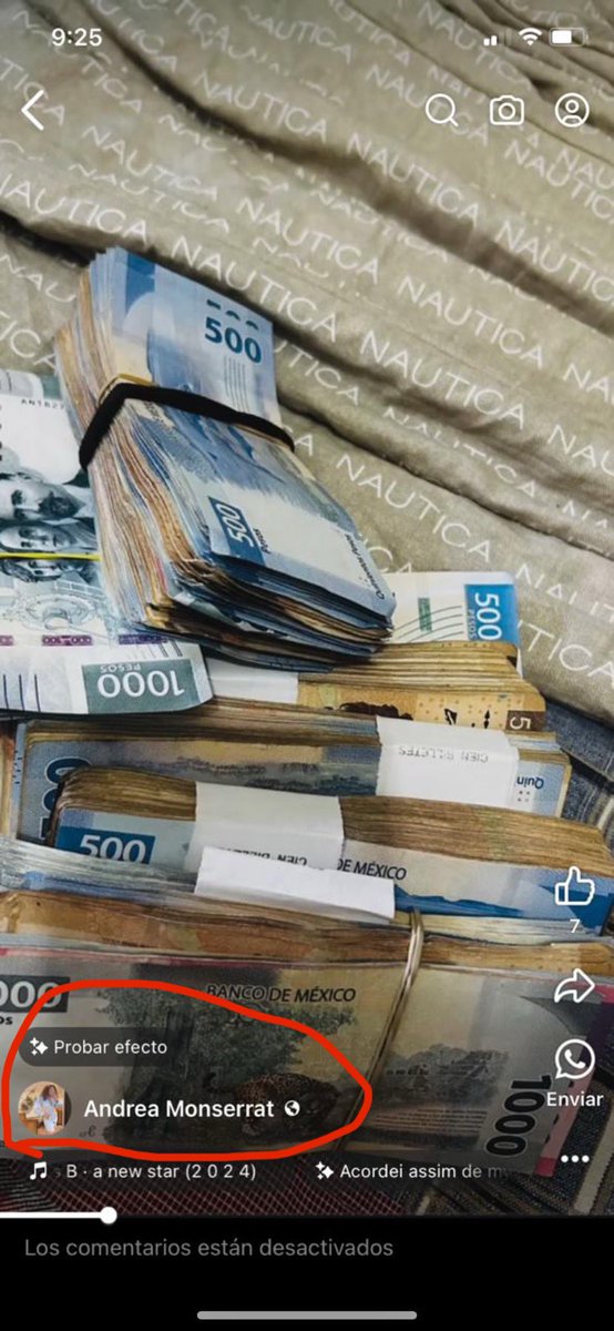 #URGENTE ‼️ 
🧵 | 1/2
La persona que mandó #VeraCarrizal a provocarme en redes sociales, se ostenta con mucho dinero en efectivo y armas de alto calibre que desconozco su procedencia.

Temo por lo que me pueda hacer a mí y a mi familia, esta banda de criminales que encabeza