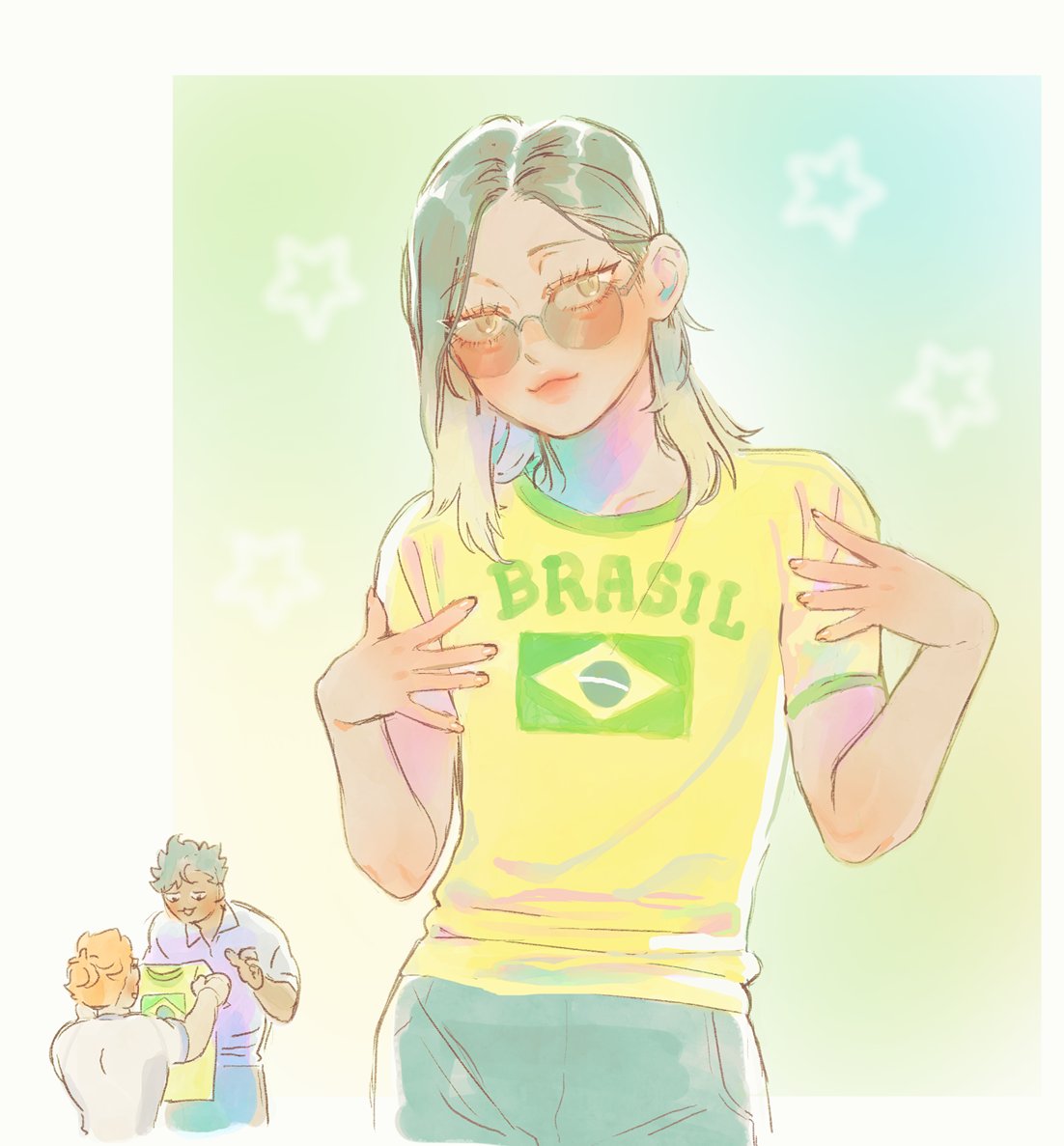 「Brazil 」|mookieおおおのイラスト