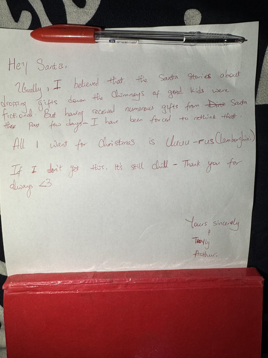 Dear Santa…