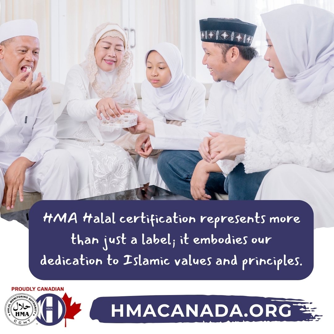 HMA_Canada's tweet photo. HMA Halal certification represents more than just a label; it embodies our dedication to Islamic values and principles.
.
.
.
#HmaCanada #halal #halalcanada #halalgta #hmacertified #halalfoodmississauga #halaltorntofoodie #halalproducts #halalcertification #canadianmuslims https://t.co/MyGinK0jr7