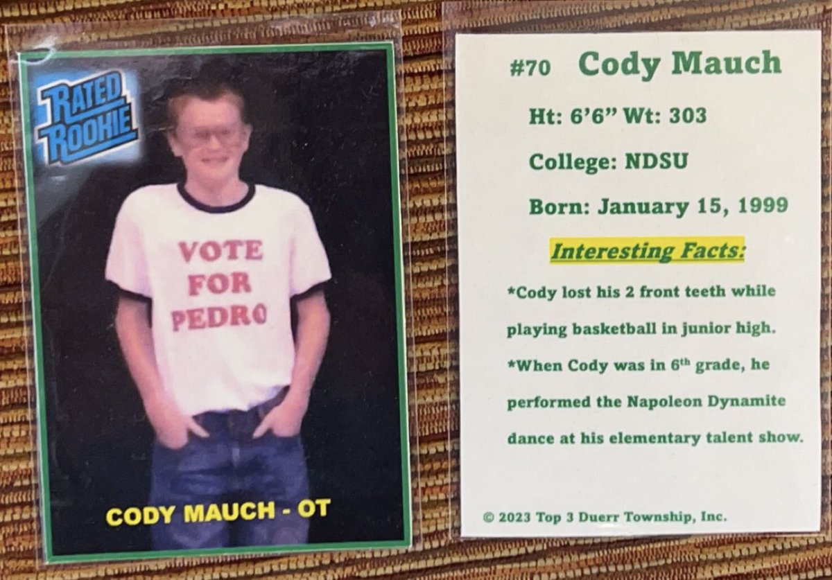 Eric Grohnke (@ericgrohnke) on Twitter photo Last day to vote! Let’s get <a href="/CodyTud/">Cody Mauch</a> to the Pro Bowl!
Repost = double #ProBowlVote today!
Cody Mauch Last day to vote! Let’s get <a href="/CodyTud/">Cody Mauch</a> to the Pro Bowl!
Repost = double #ProBowlVote today!
Cody Mauch