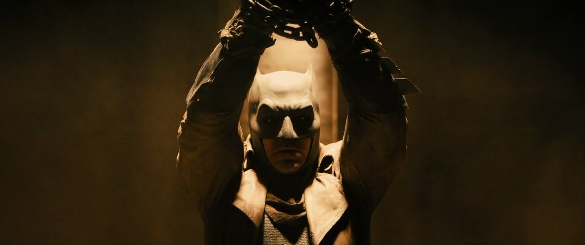 CinemaTweets1's tweet photo. I accept & understand the flaws that come with Batman vs. Superman: Dawn of Justice (🌟🌟🌟🌟), but damn it, I really like this movie. This film is both wildly endearing and wildly entertaining. I belong to the group of people who love Ben Affleck’s rendition of Bruce Wayne & although there are unavoidable issues with this film, Henry Cavill & Ben Affleck gave me everything I wanted from a movie like this. I’m not going to fight anyone who personally dislikes this movie because I understand where you’re coming from; all I can say is I stand by Batman vs. Superman.

Those of you who’ve followed me long enough know I’m not a comic book expert. I’m a casual comic book fan who’s enjoyed some parts of the comic-book takeover we’ve seen in Hollywood & hated other parts. I am not the foremost expert on this genre of film. 

But it doesn’t mean I can’t have an opinion like everyone else & it doesn’t mean my film instincts don’t apply here. Although I don’t know the lore as well as some, I can tell you that this film’s story is its strength. The two, sometimes three, ongoing plot lines involving Superman, Batman, and Lex Luther, put so much meat on the bone up until the point of their final collision. Whether the story goes from Batman’s past to Superman’s present to Lex Luther’s future, this movie’s story always progresses forward. 

The story’s strength mixed with Snyder’s born gift of visual storytelling is a powder keg. I think this film looks phenomenal & the technical aspects of this movie have aged exceptionally well since its 2016 release. I said this in my review of Man of Steel and I’ll say it here: Snyder raises the stakes with his visual skillset. He makes this story feel like life or death - this doesn’t feel like a half-comedic comic book movie. No, this is a self-serious story told in a self-serious manner. 

But it’s the combination of the strong story, the visual creativity from Snyder, and ultimately the final ingredient that makes this film really work: Affleck & Cavill. Affleck is a brute. He’s lumbering. And you feel the weight of the world carried on his shoulders. I thought Affleck served as the perfect counter weight to Cavill. Their moments on screen together, whether as Superman and Batman or Clark Kent and Bruce Wayne, are absolutely electric. 

I do have to mention two flaws that can’t be ignored: Jesse Eisenberg & Gal Gadot. Neither belong in this film. Eisneberg’s Luther feels directionless & a totally missed opportunity for a great villain to step between Affleck & Cavill, something we do not get here. Lastly, and I mean this with my entire chest- Gal Gadot is one of the worst actors I’ve ever seen in my life. I could drop this film down to 3 stars simply from Gadot’s presence alone. She is so unavoidably bad in this movie, it nearly tanked the entire operation. 

I don’t agree the hate around this film. I never have, I never will.