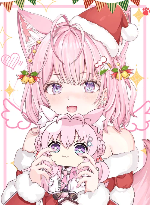 「こよからのクリスマスプレゼント、受け取ってくれるよね…?」#こよりすけっち #MerryChristmas #クリスマス 