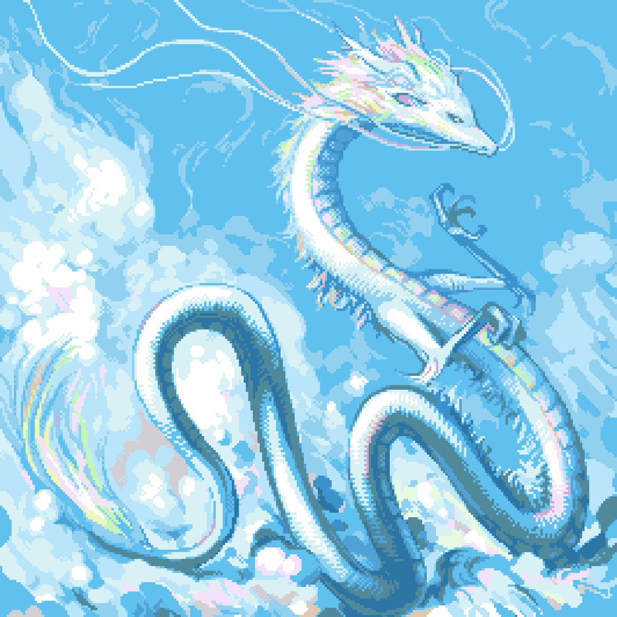 Ether - 16 colours
#pixelart #ドット絵