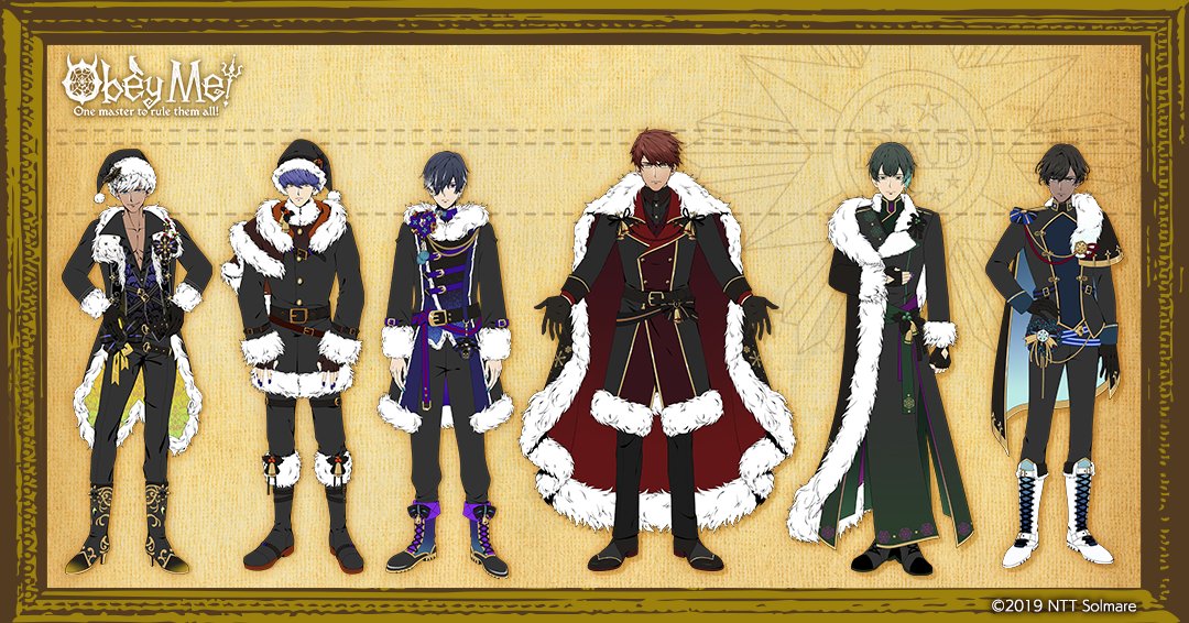 【公式】Obey Me! tweet media
