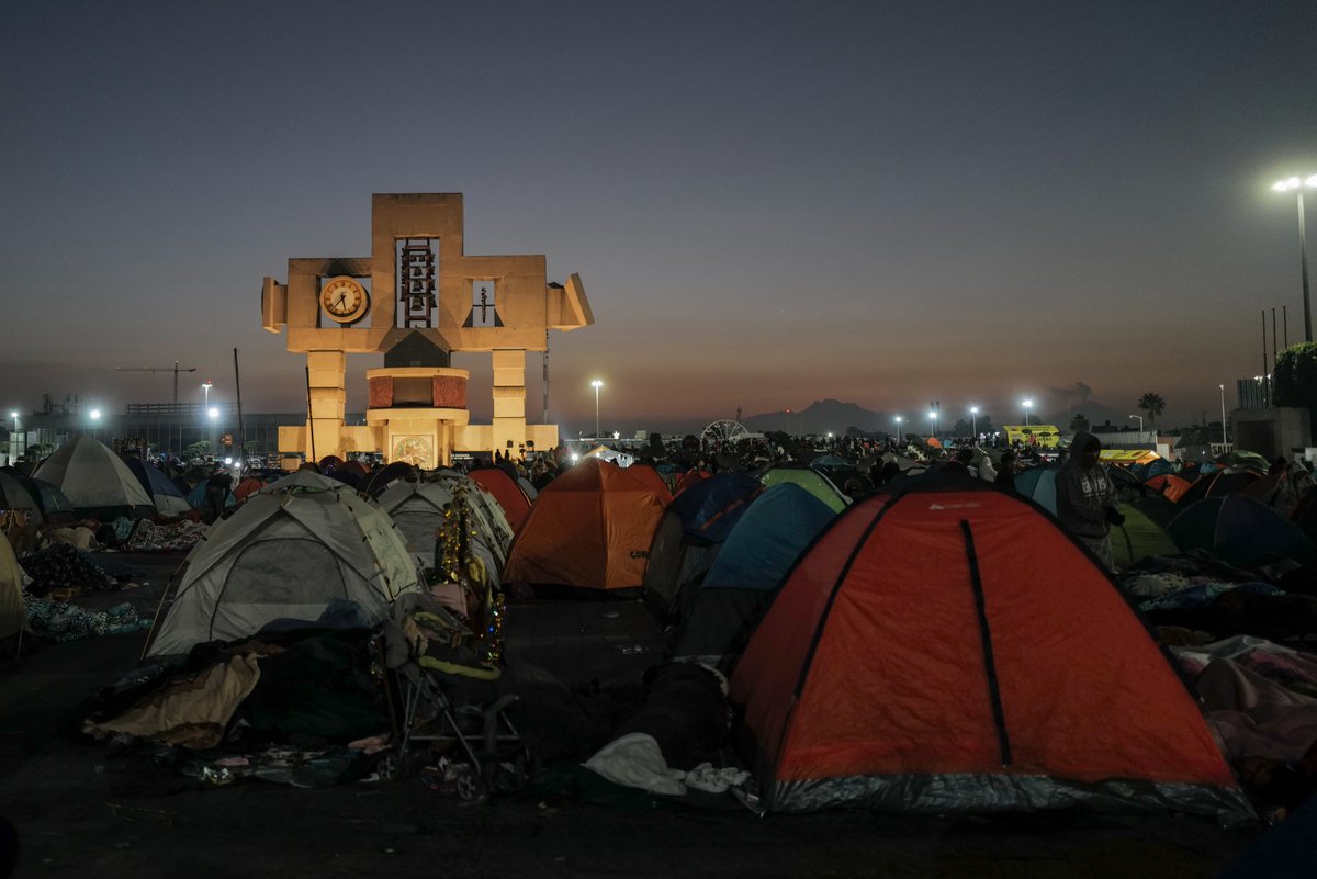 Jon (@jonorbach) on Twitter photo For <a href="/AP/">The Associated Press</a>: Pilgrims attend one of the world's largest religious pilgrimages in Latin America, to the Basílica de Guadalupe, marking the patroness' feast day, in Mexico City, Dec. 12, 2024. For <a href="/AP/">The Associated Press</a>: Pilgrims attend one of the world's largest religious pilgrimages in Latin America, to the Basílica de Guadalupe, marking the patroness' feast day, in Mexico City, Dec. 12, 2024.