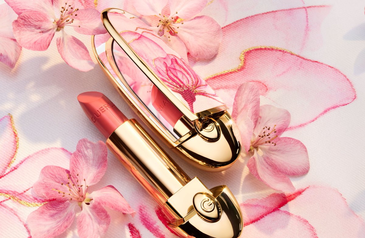 ゲランから桜コレクションが登場🌸 日本の水彩画のグラデーションから