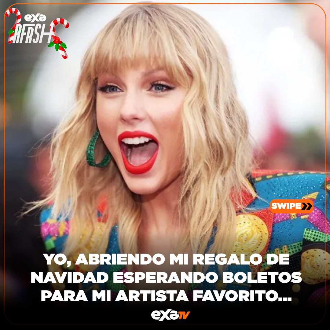 exatv's tweet image. ¿Cuántos se sienten identificados? 😂😢

#navidad2024 #expectativavsrealidad #meme #taylorswift #taytay #swiftiesforever #swift #regalosdenavidad #celebrity #FelicesFiestas #espiritunavideño #ExaTv #musica