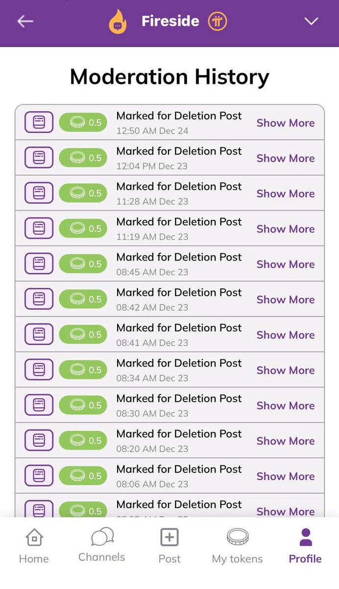 Dottland's tweet photo. I know you probably have not known about this money printing machine, 
Fireside moderation pays in Fire Token which can be converted back to Pi during open network, keep losing your passphrase to phishing sites while those who can read to understand takes the opportunity.
#PiJob https://t.co/ngwSauJ5Nz