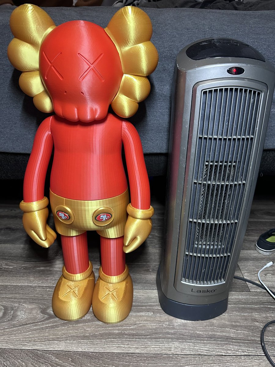 BroncoLegacy's tweet photo. Custom 49ers Kaws Doll https://t.co/GLuk6e9Fwy