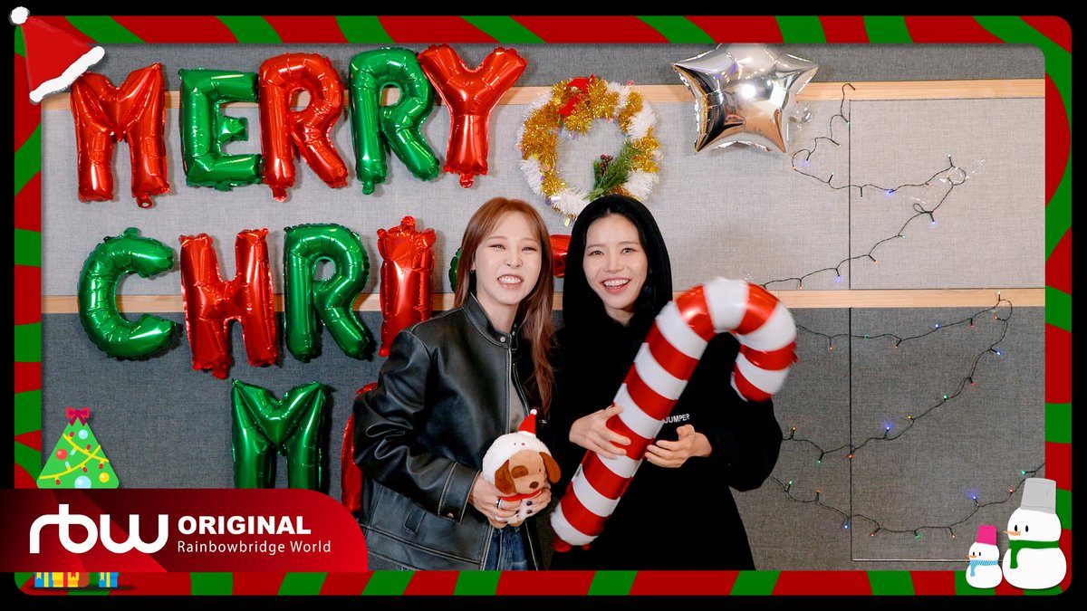 RBW_MAMAMOO's tweet image. [#마마무+]

마마무+(MAMAMOO+)가 전하는 
2024 크리스마스 인사 메시지

🎄 youtu.be/nR5447etCHI

#마마무플러스 #MAMAMOOplus
#무무 #크리스마스