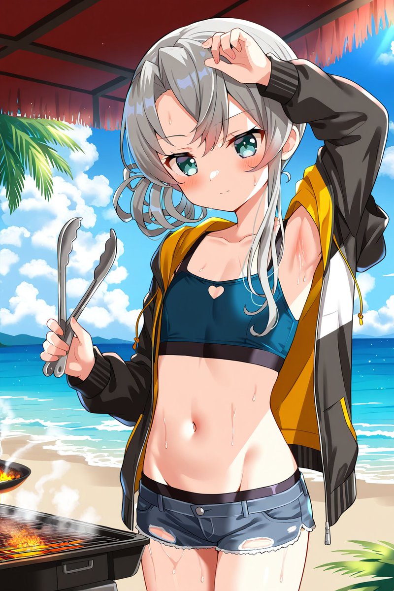 バーベキュー野分(艦これ) 