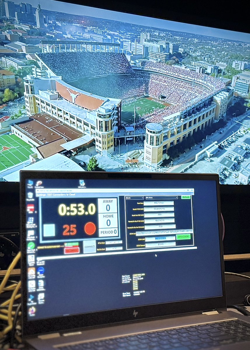 JonathanMoon's tweet image. Lucky to have worked for @espn this past weekend ingesting and uploading footage to Bristol for the @TexasLonghorns playoff game broadcasted on #TNT

#MoonMedia @MoonMediaTV #Broadcast #VideoProduction