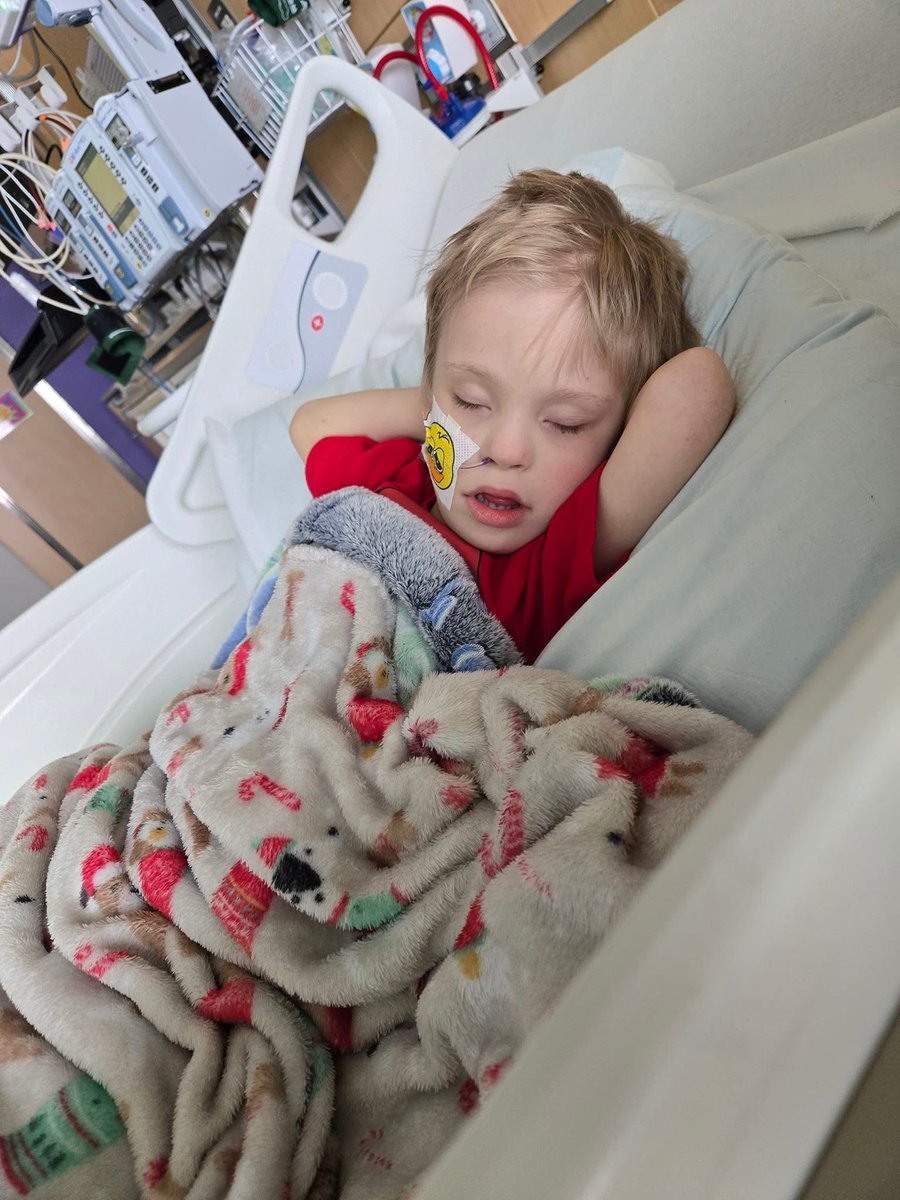 Hi friends. 

This is the last time I'm going to ask you for help regarding my little buddy Bennett. He's currently at U of I Children's for Christmas. We are raising money to help his family stave off the cost &amp; be able to spend more time with him / not worry about work. 

If we