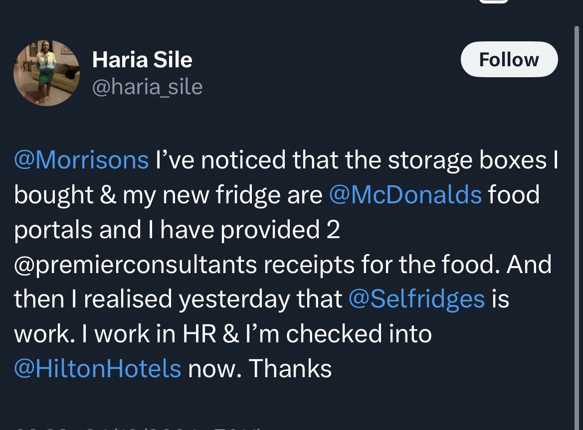 Put the alcohol down <a href="/haria_sile/">Haria Sile</a>, sober up and try that tweet again in a few hours