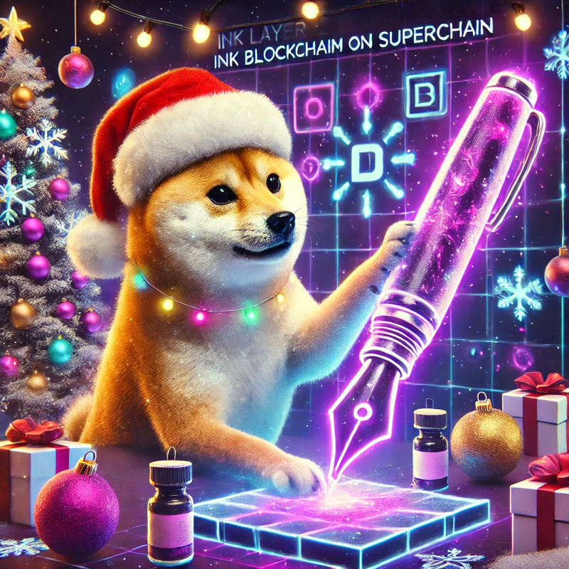 Ink the future ✍️. Unleashed by Kraken. Built on the Superchain. #merryinkmas #dogeonink <a href="/inkonchain/">ink</a>