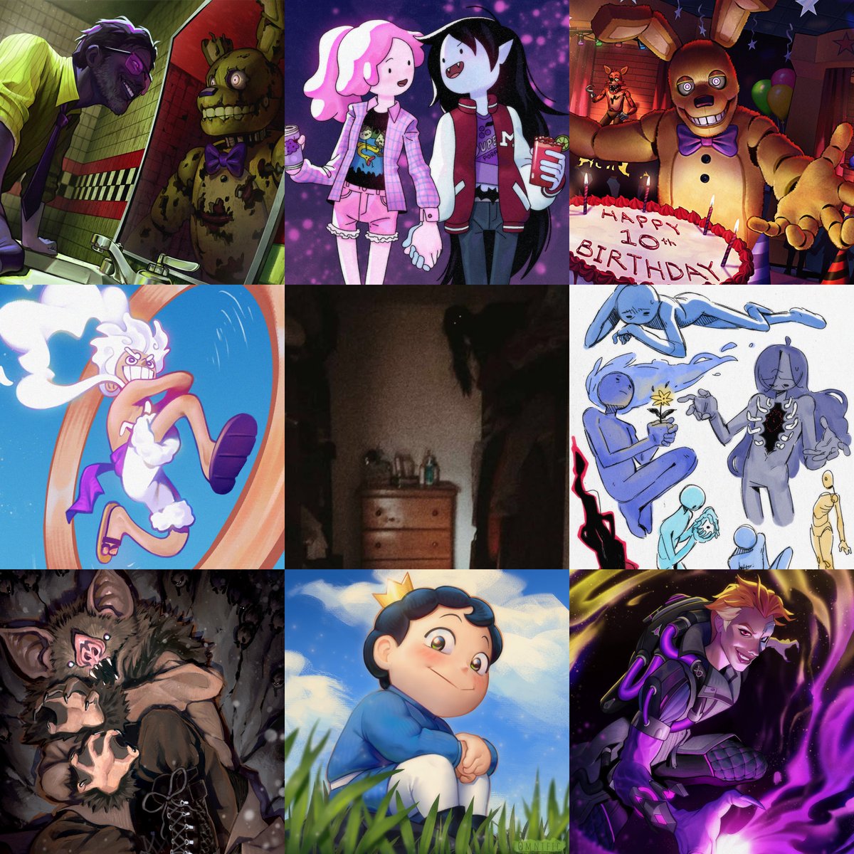 I can finally do this trend for once! I feel like I made a lot more art this year thanks to a certain art server 🙏 I've met a lot of amazing artist on there and they've really helped push myself further, not only in my art but as a person too! Thank You! #artvsartist2024