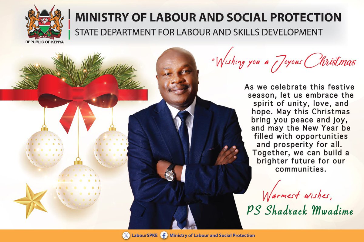 PS LABOUR AND SKILLS DEVT, SHADRACK MWADIME (CBS) tweet media