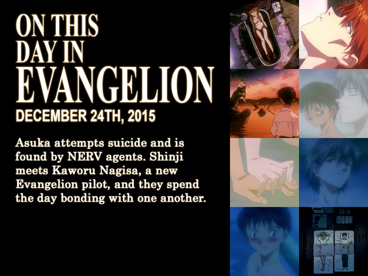 "I mean, I love you."
#OnThisDayInEva