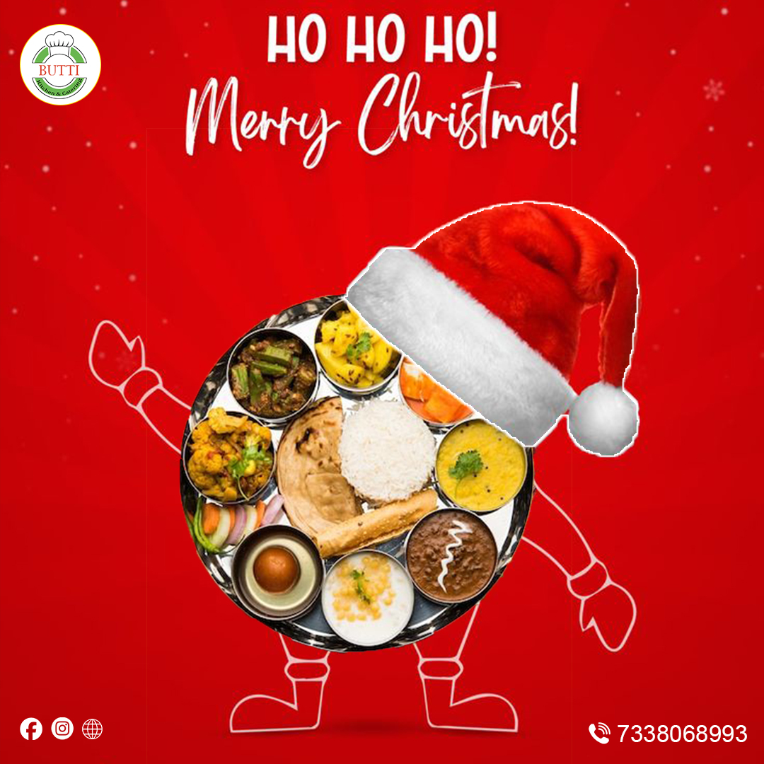 ButtiCatering's tweet photo. 🎄✨ This Christmas, let us add a little extra magic to your celebrations with delicious food, festive flavors, and unforgettable moments! 🍽️❤️ Wishing you a season full of joy, good company, and mouthwatering meals! 

Happy Christmas 🎄✨ 🎅🎁

#MerryChristmas #HolidayFeasts https://t.co/5pbt32FOmT