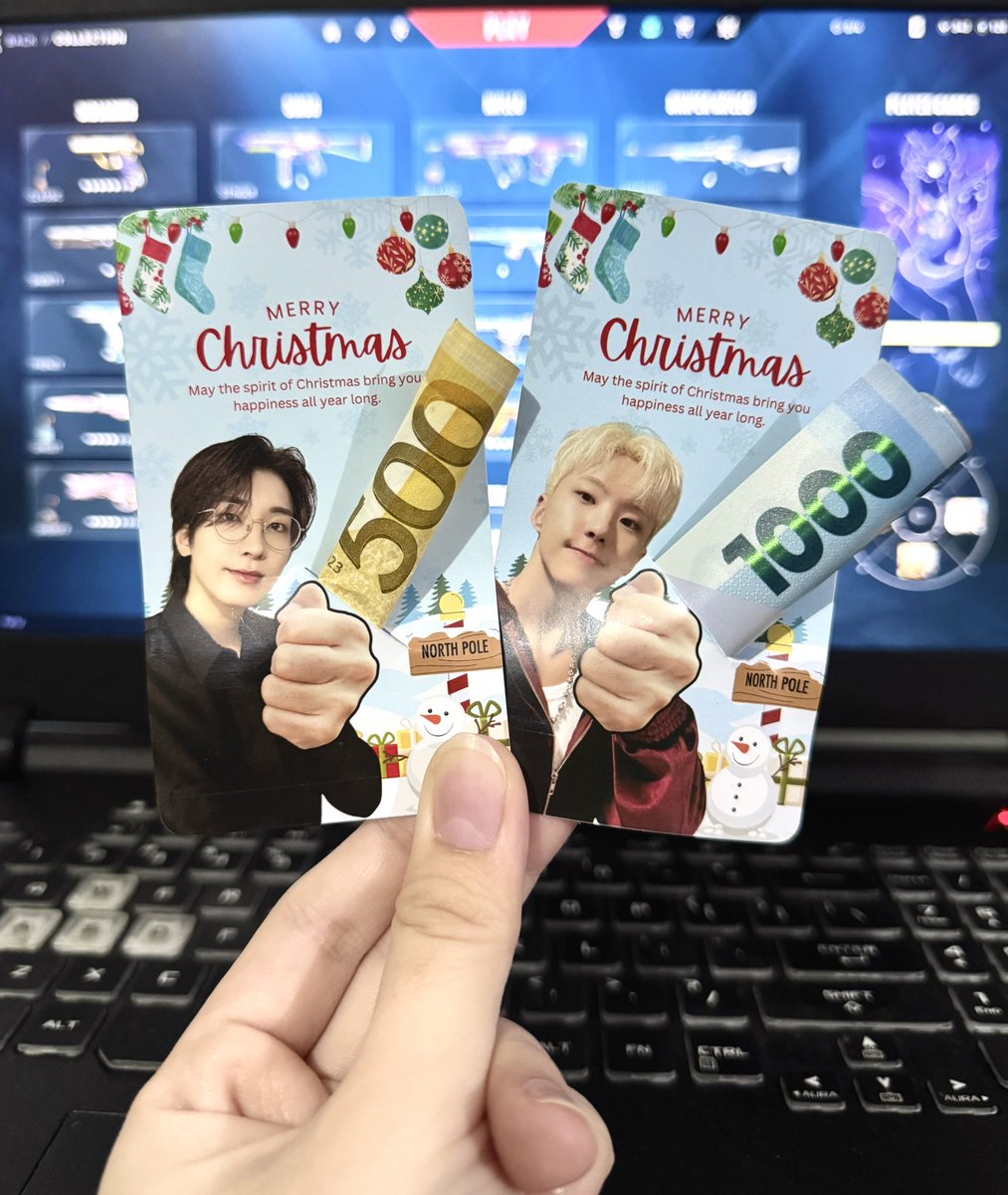 merry christmas from ninongs soonwoo 😌🎄☃️🩵