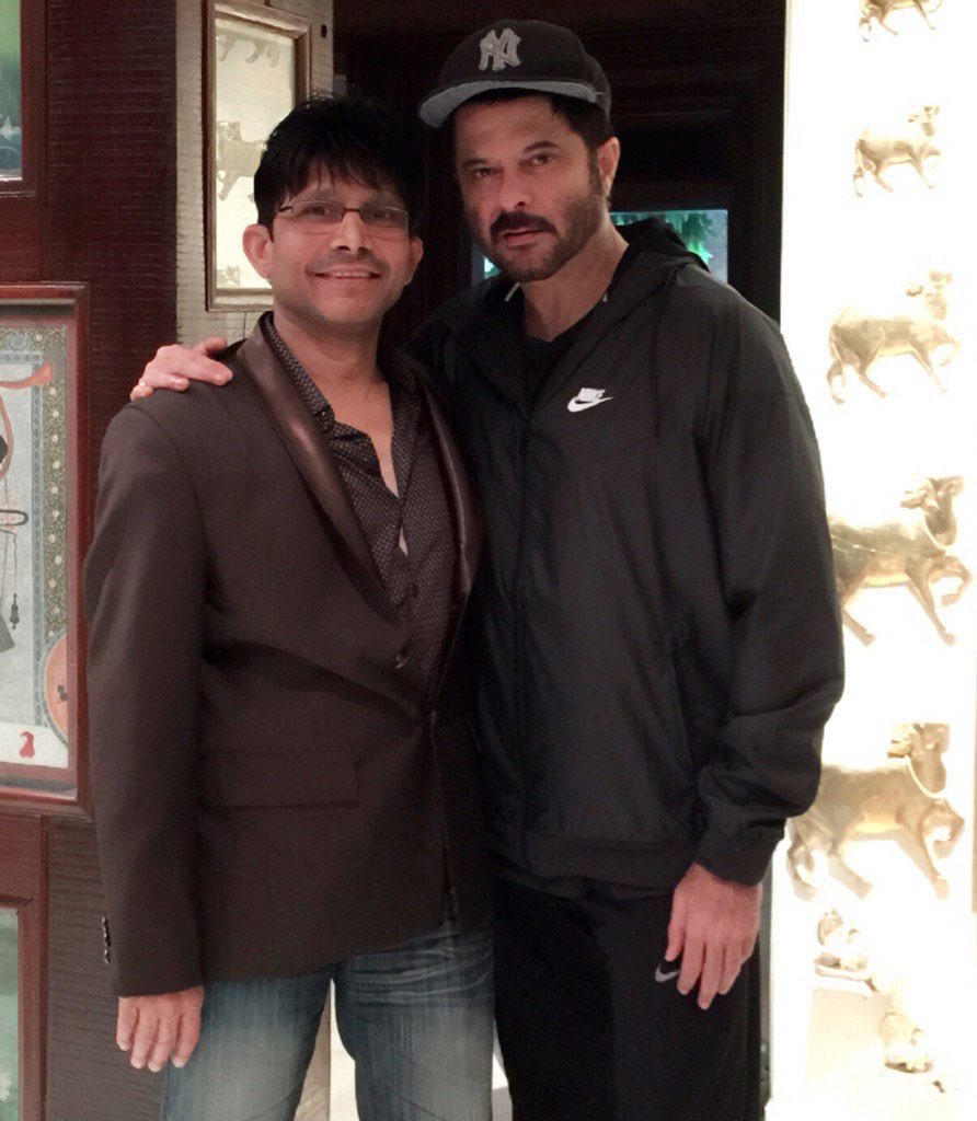 kamaalrkhan's tweet photo. Bhai Jaan @AnilKapoor wishing you a very happy birthday! Keep rocking! Jhakaas!🎁❤️ https://t.co/lOAOKieoO2