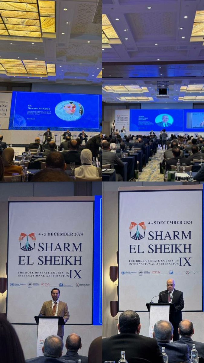 أبرز الأحداث: حضرت الدكتورة غادة كربون مؤتمر شرم الشيخ التاسع الذي يعقد كل سنتين وذلك في الفترة من 04 إلى 05 ديسمبر 2024 والذي تناولت جلساته “دور محاكم الدولة في التحكيم”.
#المحامية_غادة_درويش_كربون #غادة_كربون #كربون #قطر
#CRCICA #Egypt #InternationalArbitration