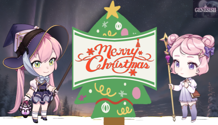 Genesis2JP's tweet photo. 🌝 オープンワールド、AOS、2つの月が昇る『ジェネシス2』へようこそ、漂流者様！ 🌕

クリスマスを迎えて、すべての漂流者の皆様に✨星の欠片10個をお届けしました。

「ジェネシス2」と一緒に楽しいクリスマスをお過ごしください！

#ジェネシス2 #GENESIS2 https://t.co/fhq6iN6djy