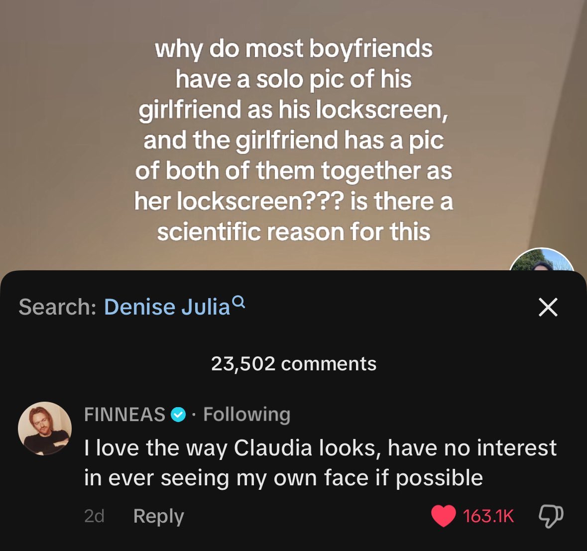 finneas is so real for that 😭