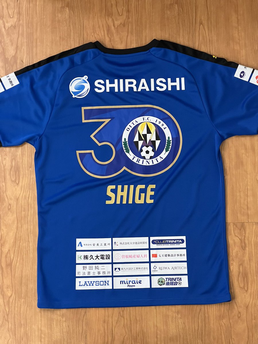 夢のような時間でした。
トリニータに関わる全ての皆様に感謝します！ありがとうございました🔵🟡
#大分トリニータ
#メモリアルマッチ