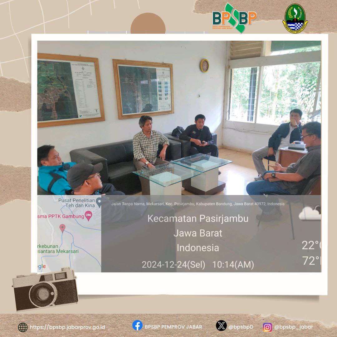 Sampurasun  #wargibun🌱

🌱🍃 Evaluasi Kebun Sumber Benih Teh di Kabupaten Bandung 🍃🌱

BPSBP melaksanakan kegiatan evaluasi Kebun Sumber Benih Teh milik PPTK Gambung di Kabupaten Bandung. 

#