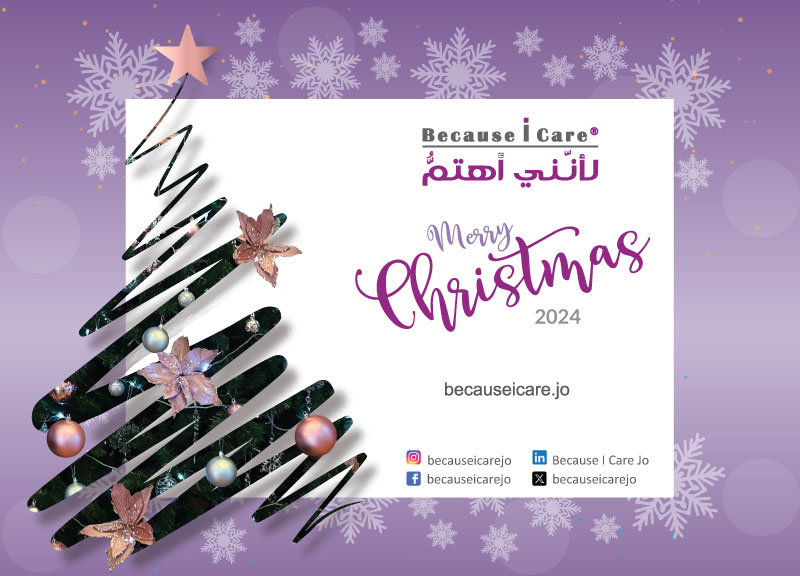 Merry Christmas from Because I Care Jo.

#BICJo #Greetings #MerryChristmas2024 #HAPPYHOLIDAYS  #Christmas  #BecauseICare <a href="/Doha_AK/">Doha Abdelkhaleq</a> <a href="/womenintech/">Women in Technology</a> <a href="/jfbpwa/">ملتقى سيدات الأعمال والمهن الأردني</a>