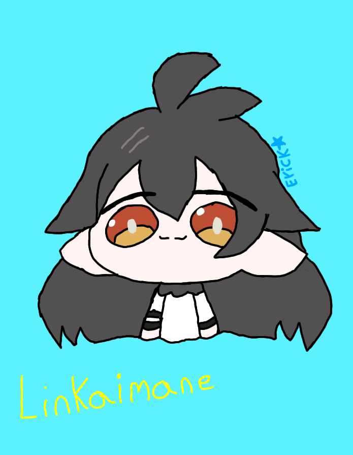 ErickUw87026174's tweet photo. Holis q tal jeje hice este fanart para @linkaimane espero que les guste lo hice con mucho cariño la dibuje chibi jeje toda chiquita y toda bonita la lin ^w^ #linpics #linvt #vtuber #streamer #twitchcommunity #holytrinity #vtuberfanart #fanart #chibiart #Chibi #twitchstreamer https://t.co/y3B07SqT5w