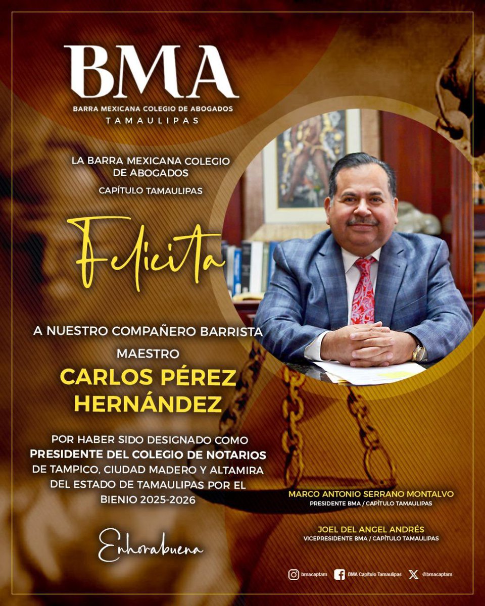 Barra Mexicana de Abogados, Capítulo Tamaulipas (@bmacaptam) on Twitter photo 