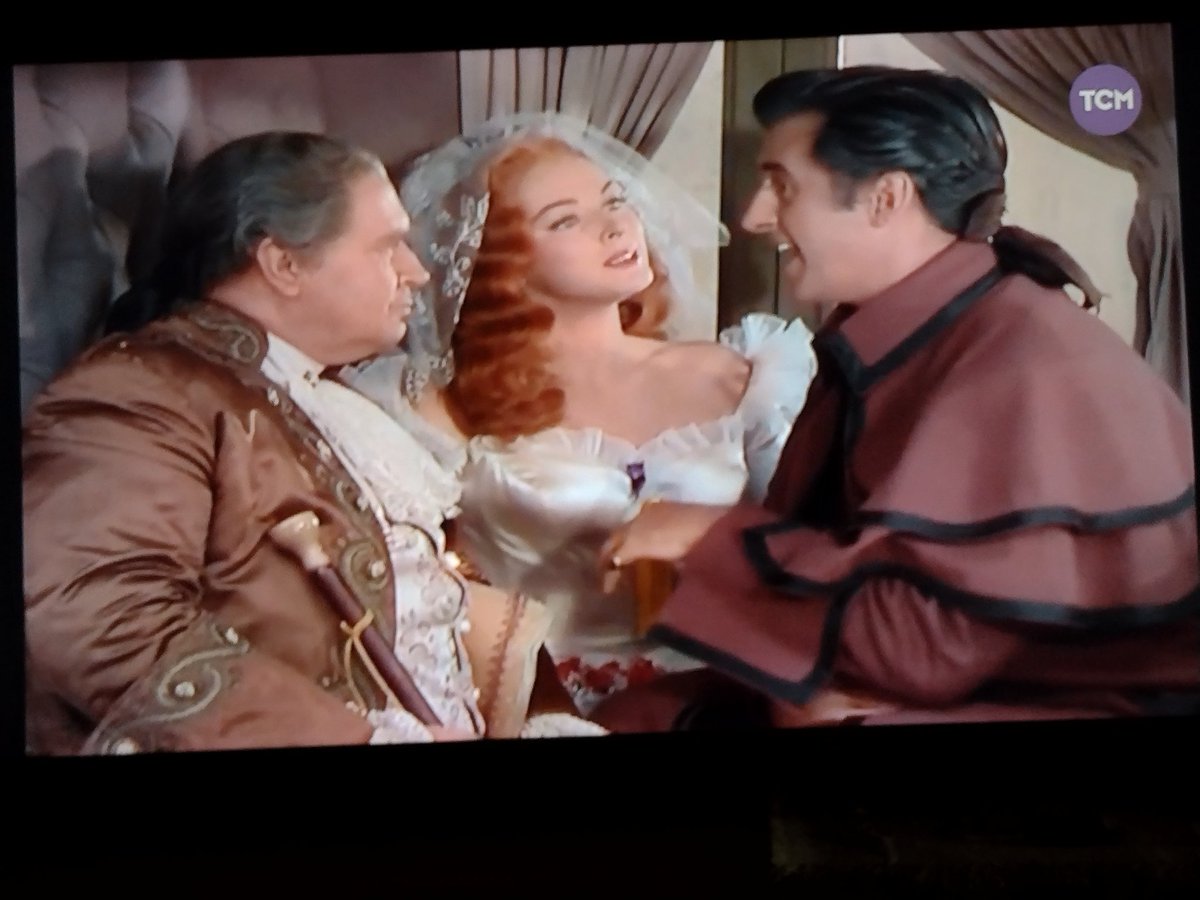 TCM, canal de joyitas 
Scaramouche (1952)
Stewart Granger y Eleonor Parker
Eso era cine